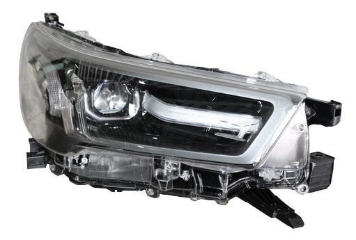 UNIT, HEADLAMP W/GASKET, RH